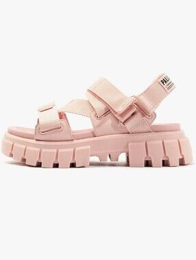 Palladium Revolt Mono Sandals Chunky Flatform Rose Smoke US 9. 5 Womens